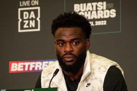 Joshua Buatsi ready to go to war with Craig Richards – despite friendship with opponent’s ‘really..
