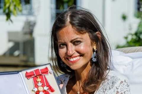 I will die with a massive smile and a big glass of champagne after raising millions for charity,..