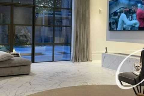 Molly-Mae Hague gives peek inside £3.5m mansion as she and boyfriend Tommy Fury enjoy a movie night