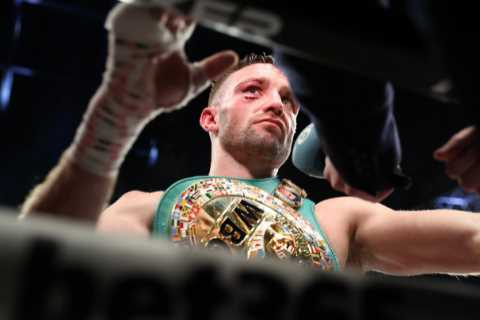 Josh Taylor stripped of WBA super-lightweight world title just months on from controversial win..