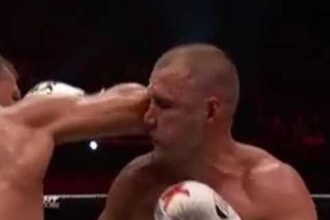 Watch as Sergey Kovalev smashed in face by ELBOW in cruiserweight points win against Kubrat Pulev’s ..