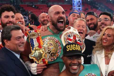 Tyson Fury told he has ONE YEAR to decide on boxing retirement after talking with WBC chief from..
