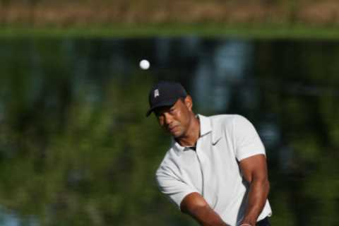 Tiger Woods ‘still scares opponents’ as golf legend arrives for PGA Championship just five weeks on ..