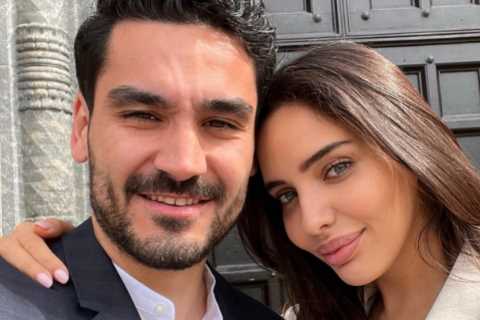 Ilkay Gundogan marries stunning model Sara Arfaoui – and flew to Spain for secret ceremony and NOT..