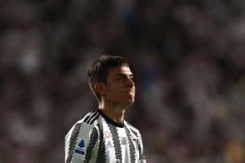 Man Utd and Arsenal transfer blow with Roma favourites to land Paulo Dybala on free from Juventus..
