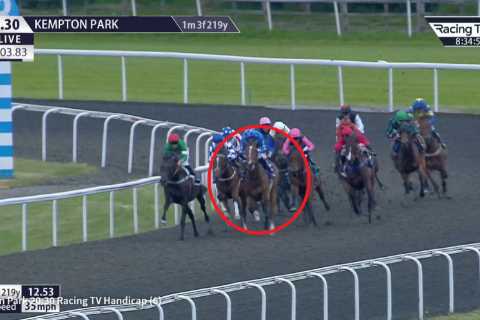 Mystery as ‘unusual’ horse backed from 33-1 to 11-4 lands huge Kempton gamble despite bookies..