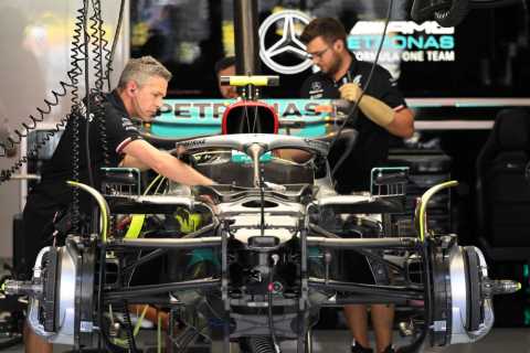 Lewis Hamilton and Mercedes hold top-secret track day in bid to save F1 season ahead of Spanish..