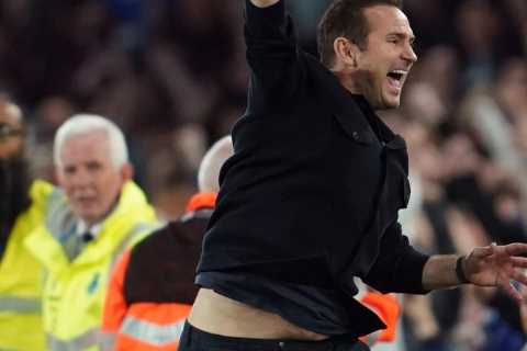 Frank Lampard claims he could ‘cry’ after ‘one of greatest moments of my footballing life’ as..