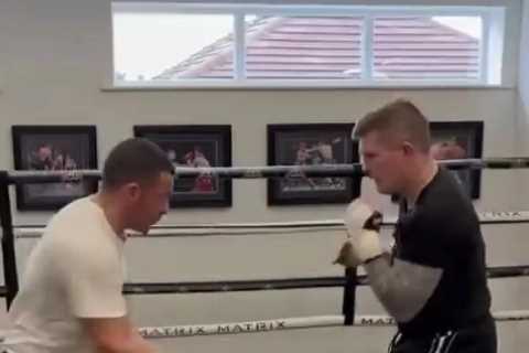 Ricky Hatton mistaken for son Campbell after body transformation with fans stunned by boxing..