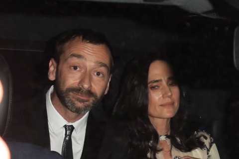 Coronation Street’s Charlie Condou leaves Top Gun premiere afterparty with Jennifer Connolly