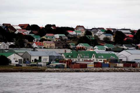 Falkland Islands capital among eight towns winning city status as part of the Queen’s Platinum..