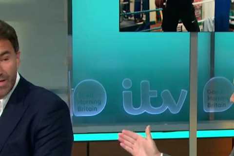 ‘I will interrupt you!’ – Eddie Hearn clashes with campaigner on GMB in row over calls for boxing..