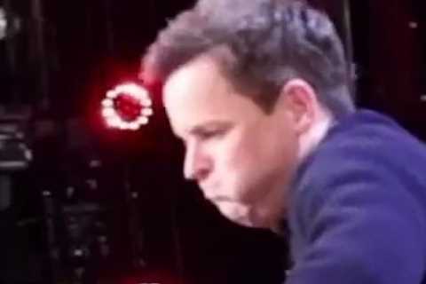 Britain’s Got Talent’s Dec Donnelly forced to leave the stage to ‘throw up’ after act leaves him..