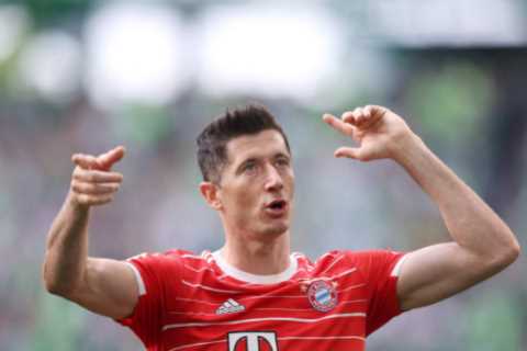 Barcelona confirm Robert Lewandowski transfer talks but Xavi admits it will be battle to land..