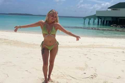 Coronation Street star Lucy Fallon stuns in a bikini on Maldives holiday with footballer boyfriend..