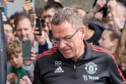 Ralf Rangnick blames himself for Man Utd’s Premier League slump and admits Cristiano Ronaldo’s ‘not ..