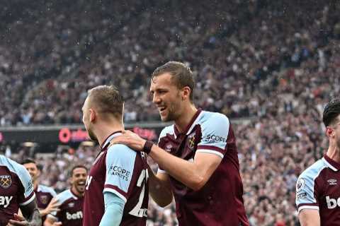 Brighton vs West Ham LIVE: Score, updates and team news as Hammers scrap on south coast for final..