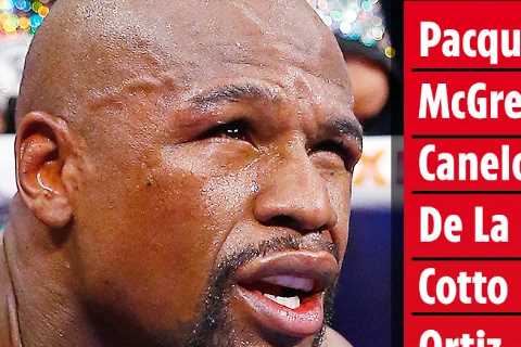 Floyd Mayweather sold astonishing £1.2BILLION in PPV sales over unbeaten career with 50 per cent..