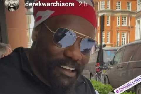 Derek Chisora signs contract for boxing return on July 9 but opponent Adam Kownacki yet to put pen..