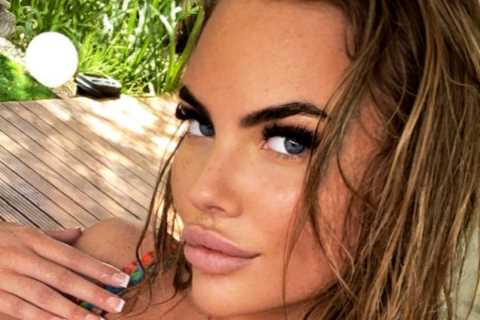 Towie’s Kelsey Stratford is unrecognisable as she poses in barely-there bikini after bitter feud..