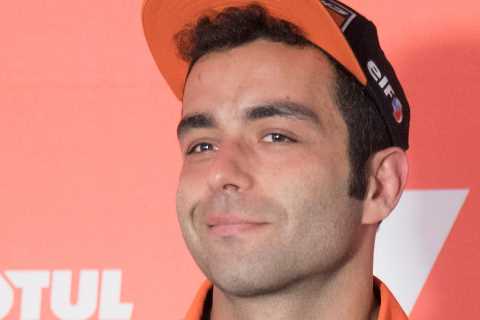 Moto GP star Danilo Petrucci shows off horror burns after ‘one of worst crashes of career’ at 174mph
