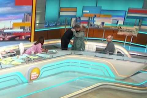 Richard Madeley’s sweet gesture caught on camera as mum breaks down live on air