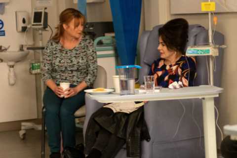 Emmerdale spoilers: Faith Dingle hides secret cancer battle from her children – as she is caught by ..