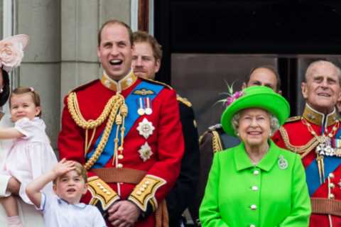 Who are the working royals in the British Royal Family?