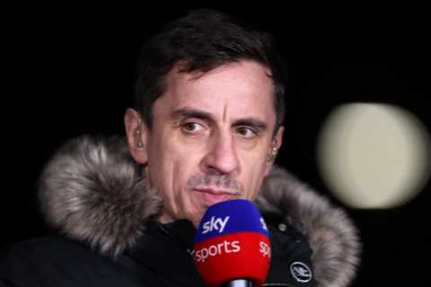 ‘He could play for anyone’ – Man Utd legend Gary Neville tells Liverpool to snap-up ‘out of this..
