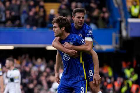 Chelsea duo Cesar Azpilicueta and Marcos Alonso set for Barcelona free transfer on FRIDAY despite..
