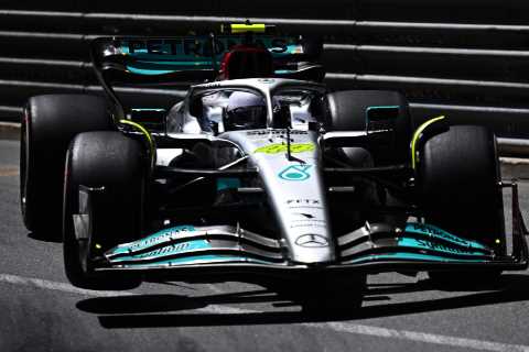 ‘I am f***ing losing my mind’ – Lewis Hamilton slams ‘bouncy’ Mercedes and rages ‘I need elbow..