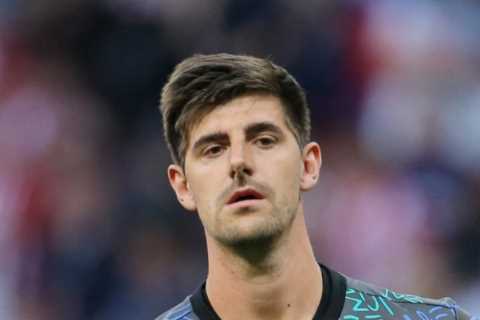 Thibaut Courtois WILL take a penalty for Real Madrid against Liverpool despite his mixed fortunes..