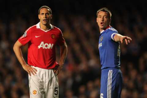 ‘Fragile ego’ – Chelsea legend John Terry and Man Utd icon Rio Ferdinand in Twitter feud over best..
