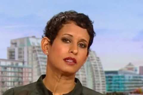 BBC Breakfast’s Naga Munchetty promises to give co-star ‘less grief’ after spat about him ‘walking..