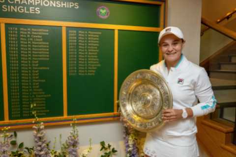 Woke Wimbledon to scrap ‘Mrs’ and ‘Miss’ titles from honours board this year putting to end of..