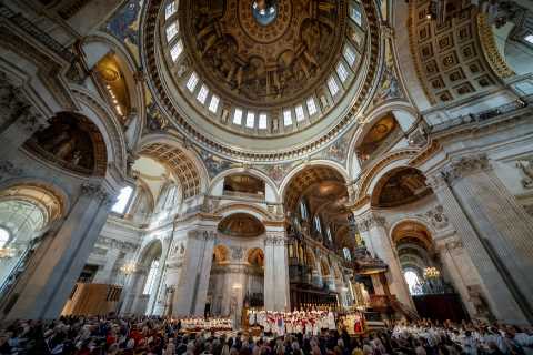 What is the order of service for The Queen’s Platinum Jubilee?