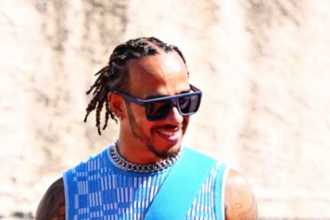 Lewis Hamilton makes fashion statement ahead of Monaco Grand Prix with daring blue outfit and..