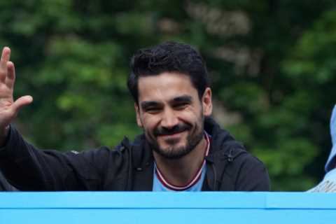 Ilkay Gundogan admits he could leave Man City with title hero set for talks amid transfer interest..