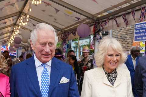 When are Prince Charles and Camilla on EastEnders?