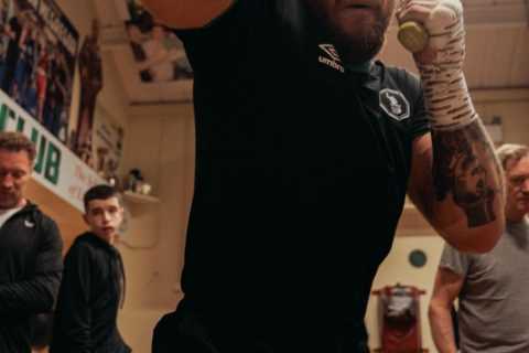 ‘I’d slaughter him’ – Conor McGregor ‘not in same league as me’ and would get battered in fight,..