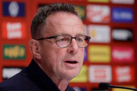 Ralph Rangnick has two-year consultancy role with Man Utd SCRAPPED after shocking interim spell as..