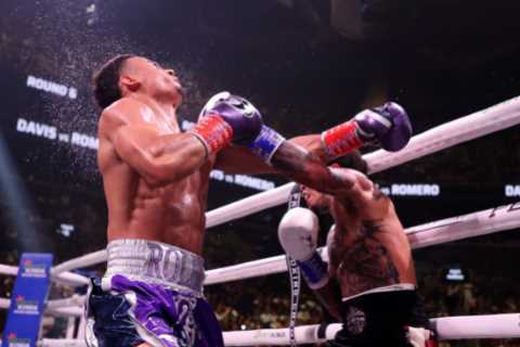Watch ringside footage of Gervonta Davis’ brutal KO against Rolando Romero as US star admits ‘I..