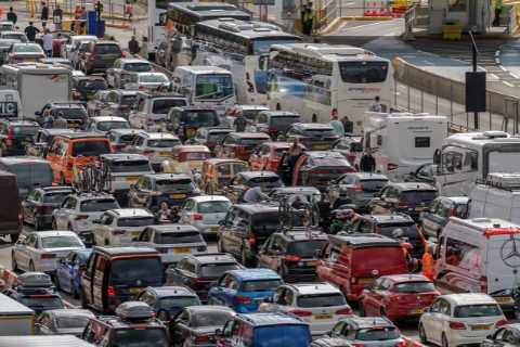 Brit drivers warned of traffic chaos as 20million hit the roads for getaways on Queen’s Jubilee..