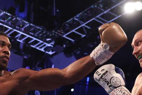 ‘Lord knows I try’ – Anthony Joshua looks sharp as he begins training to win back world title belts ..