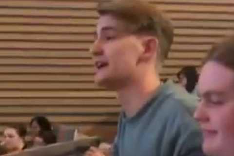Ed Balls’ son heckles Tory Nadhim Zahawi on trans rights during uni visit