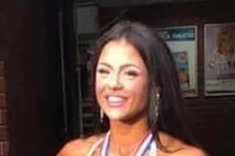 Skins star Megan Preston looks unrecognisable in unearthed bodybuilding snaps as she shows off..