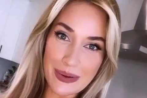 Paige Spiranac sends fans into frenzy with whipped cream video as golf star shows how to make..