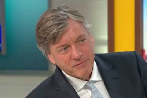 Richard Madeley leaves Becoming Elizabeth actress blushing after asking most painfully awkward..