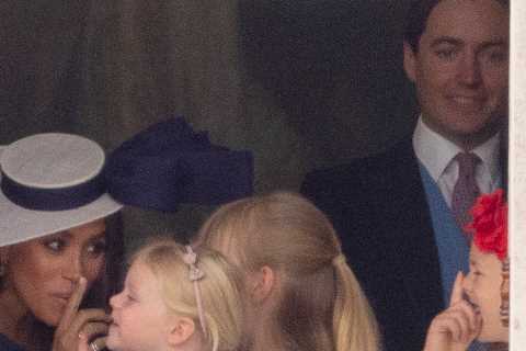 Meghan Markle playfully dotes on kids as she FINALLY reunites with Royals for first time since..
