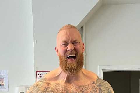 Thor Bjornsson reveals drastic weight loss after losing dedication to training since beating rival..